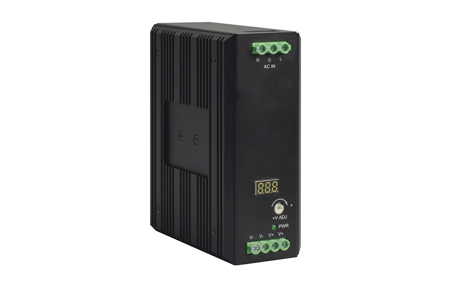 飛暢科技-工業(yè)級導軌式 AC220V轉 DC12V15A/24V8A/48V5A(帶功率因素調整)   開關電源